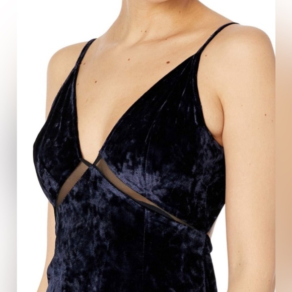 Free People Intimately Low Key Crush Velvet Cut Out Maxi Slip Dress - Picture 3 of 16